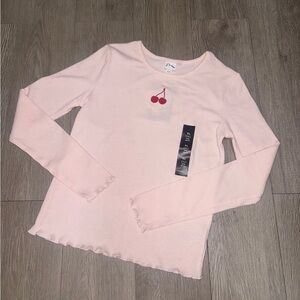Art Class Cherry  Long Sleeve Shirt